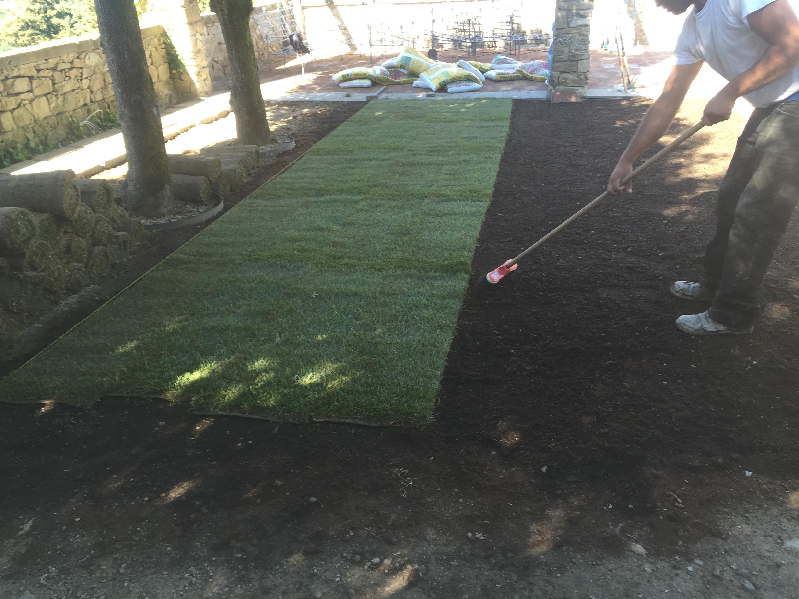 Realizzazione giardino a Prato - 1